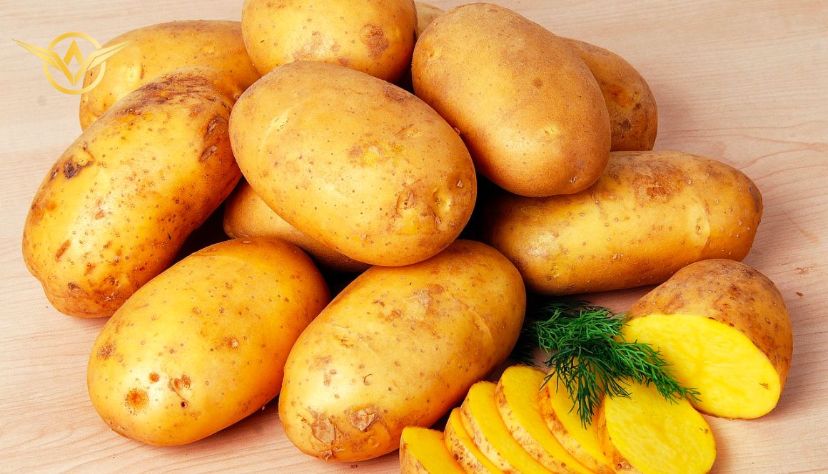 Hàm lượng vitamin C trong khoai tây khá cao có khả năng chống oxi hóa tốt, tăng sinh collagen,