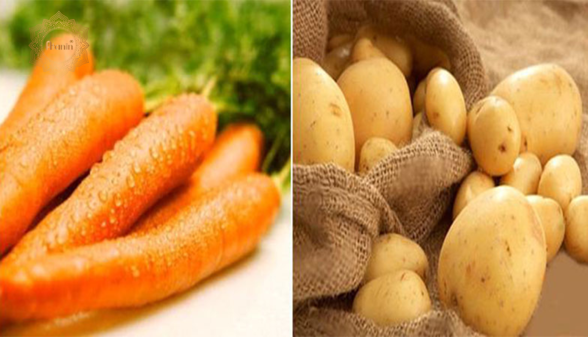 Cách làm đẹp bằng khoai tây và sữa tươi và cà rốt giúp phát huy công dụng làm trắng da tốt hơn nữa